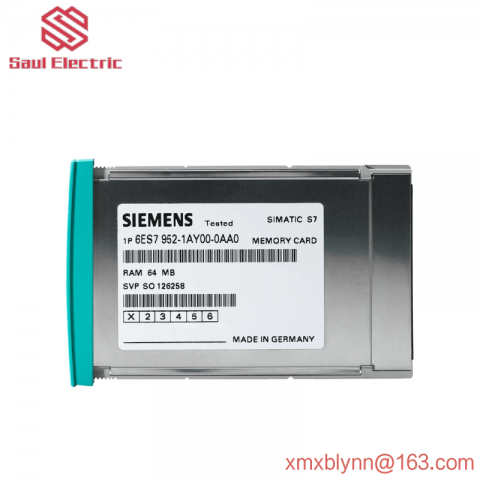 SIEMENS S7 400 Memory Card, 6ES7952-0KH00-0AA0, PLC Module