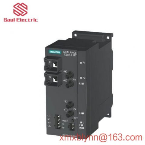 Siemens SCALANCE X202-2IRT MANAGED IE IRT SWITCH; Siemens