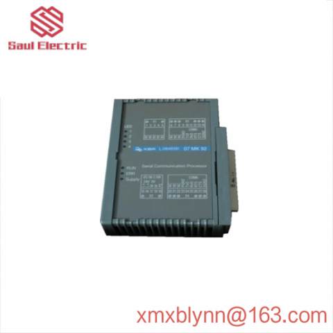 ABB 07MK92 GJR5253300R3161: Industrial Communication Processor for Enhanced Automation Solutions