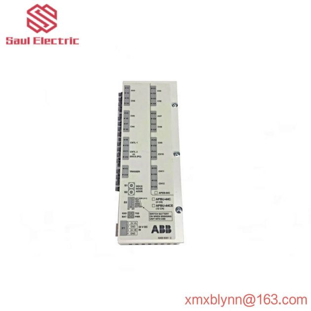 ABB APBU-44C 64669982 - High-Performance Control Module for Industrial Automation