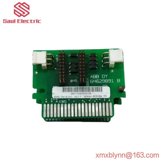 ABB DSCB-01C - High-Power Connector Board for Industrial Automation