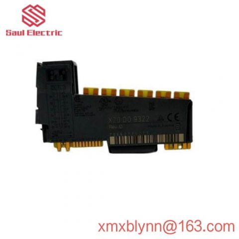 B&R X20DO9322: High-Performance Digital Output Module for Industrial Control