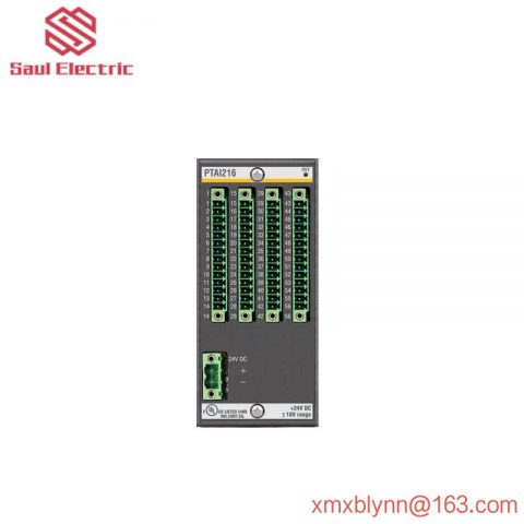Bachmann PTAI216 Temperature Recording Module - Precise Data Capture for Industrial Automation