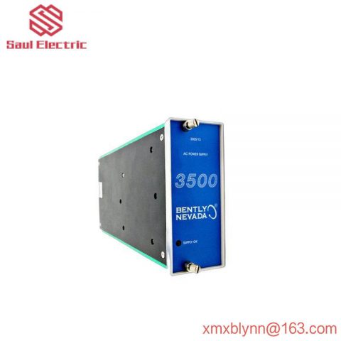 Bently Nevada 3500/15 127610-01 AC Power Supply Module - High-Power, Reliable Control for Industrial Automation