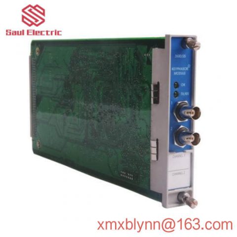 Bently Nevada 3500/25 Keyphasor Module 125792-01, Precision Sensor for Rotating Machinery Monitoring