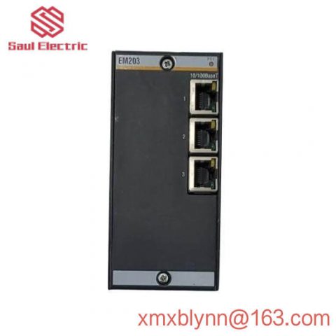 Bachmann EM203 Ethernet Module for Industrial Control
