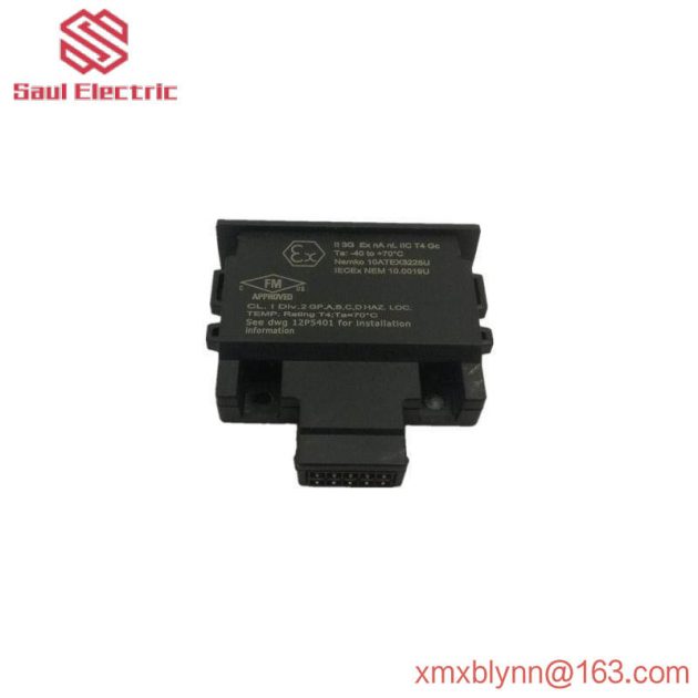 EMERSON 12P4983X302 Charm Address Plug - Industrial Control Module
