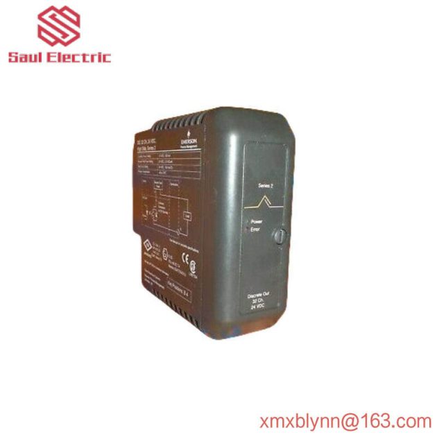 Emerson KJ3204X1-BA1 12P3275X022 Discrete Output Module: Precision Control in Industrial Automation