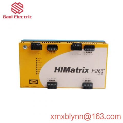Hima F2 DO 16 01 - Safety-Related Controller, Hima's Reliable Choice for Industrial Automation