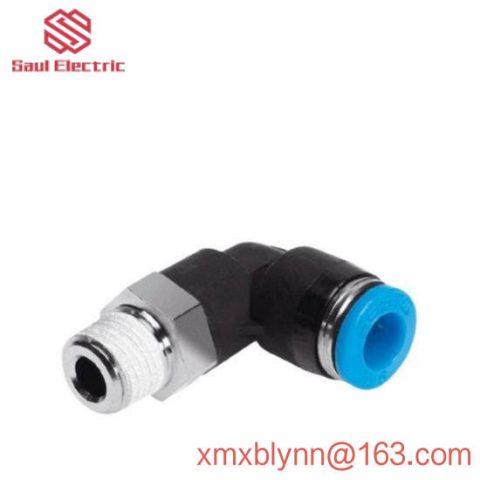 Festo QSL-1/4-10 153051 Push-In L-Fitting, Advanced Industrial Control Solution