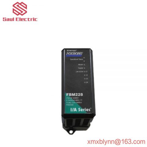 FOXBORO FBM228 - Channel Isolated H1 Foundation Fieldbus Module