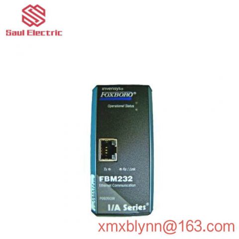Foxboro FBM232 P0926GW | I/A Series; Manufacturer: FOXOBORO