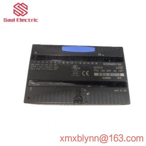 General Electric IC200MDL740 - Modular Controller for Advanced Industry Solutions