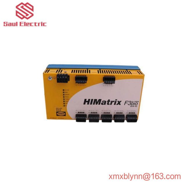 HIMA F3DIO20/802 - Remote I/O Module, 20 Inputs / 8 Outputs