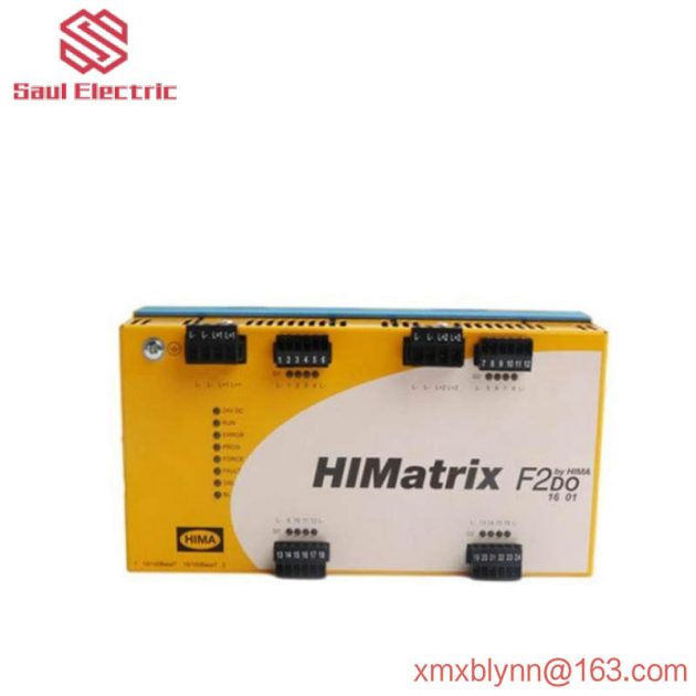 HIMA HIMATRIX F2DO1601 | Advanced Power Supply Module for Industrial Control Systems