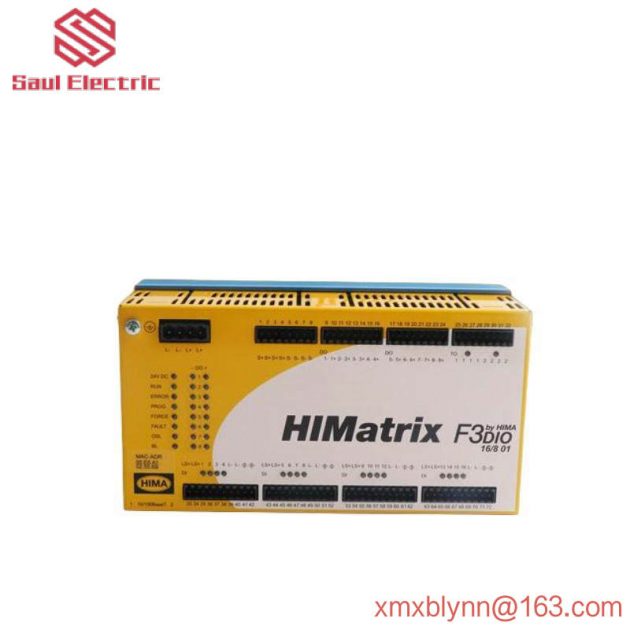 HIMA HIMATRIX F3D/O16/801 F3 D/O 16/8 01 Digital I/O Module, Advanced Control Solution for Industrial Automation