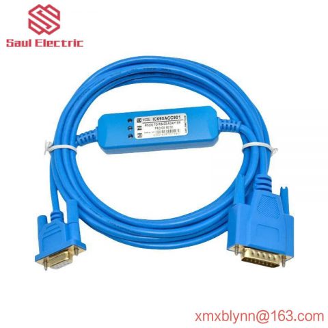 GE IC690ACC901 Direct Replacement Cable for Industrial Control Systems