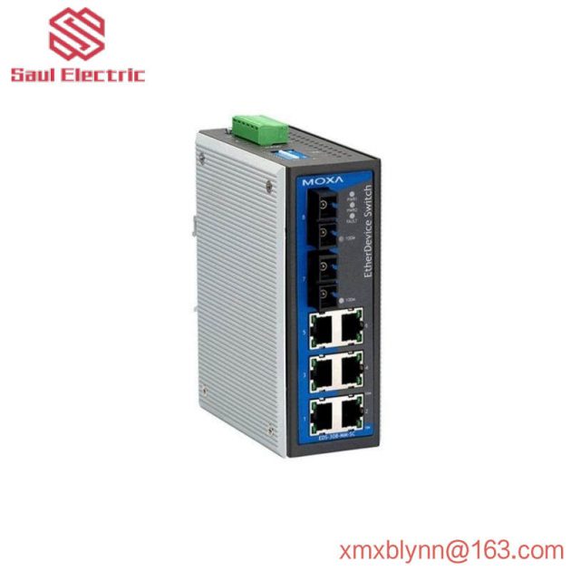 MOXA EDS-308-M-SC Industrial Ethernet Switch, Advanced Networking Solutions