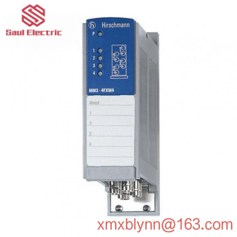 HIRSCHMANN MM3-4FXM4: Advanced Industrial Media Module, Combining Innovation & Reliability