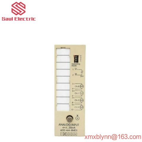 Siemens 6ES5464-8ME11 SIMATIC S5 Analog Input Module