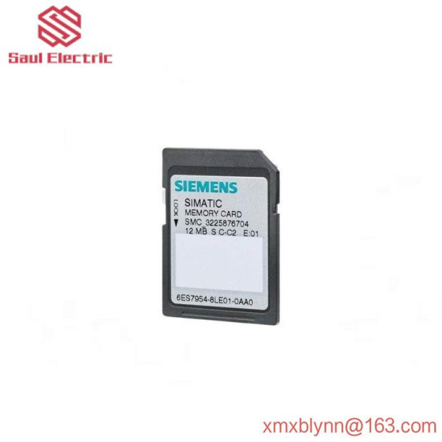 SIEMENS 6ES7954-8LC03-0AA0: S7 Memory Card for Efficient Data Storage in Industrial Automation