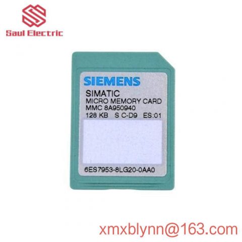 Siemens 6ES7 953-8LG20 Micro Memory Card, Industrial Control Modules