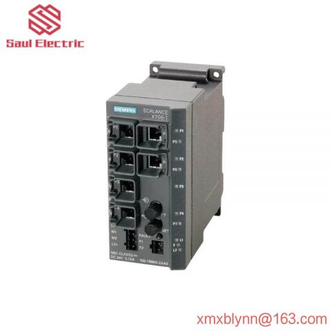 SIEMENS Scalance 6GK5106-1BB00-2AA3 Industrial Ethernet Switch, Compact & Reliable Network Solution