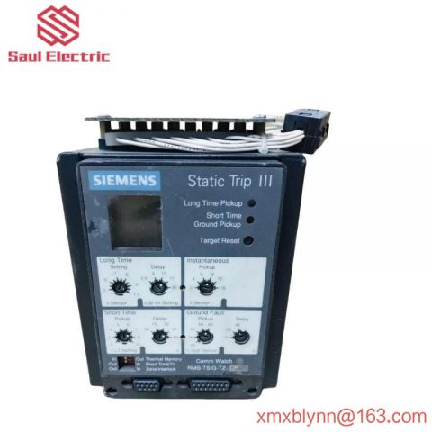 SIEMENS RMS-TSIG-TZ Static Trip - Advanced Power Management Solution