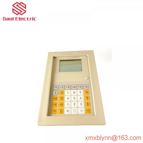 SIEMENS 6ES5396-0UA11 Operator Panel: Advanced Control Interface for Industrial Automation