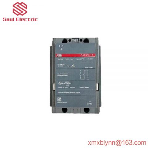 ABB GAF 460-10-11 DC Contactor: A High-Performance Solution for Industrial Automation