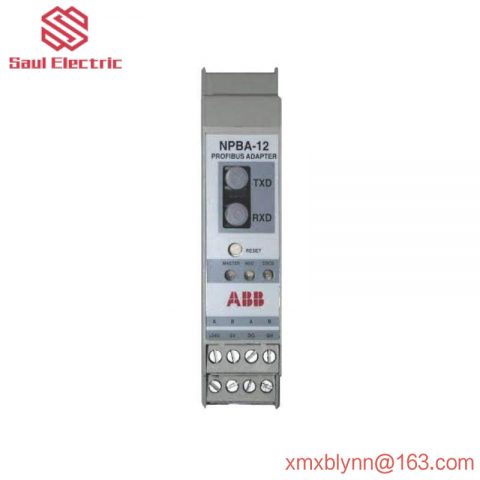 ABB NPBA-12 Communication Module: High-Performance Industrial Network Interface