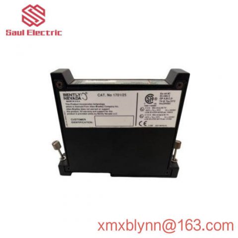 Bently Nevada 1701/25 FieldMonitor Seismic Input Monitor