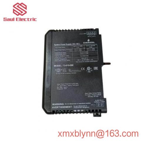 Emerson DeltaV KJ1501X1-BC3 Power Supply Module