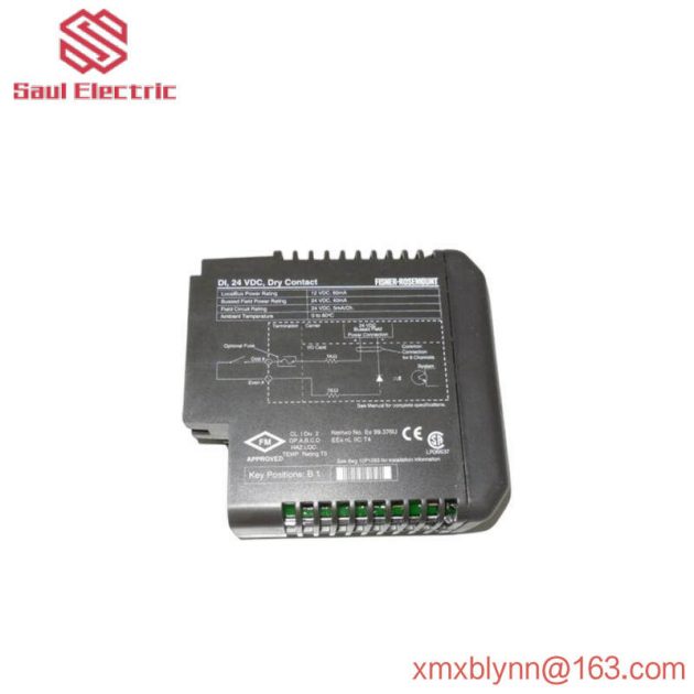 FISHER-ROSEMOUNT KJ3001X1-BB1 Industrial Interface Module