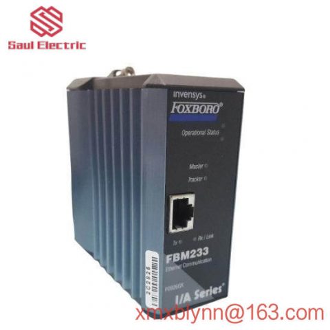 FOXBORO FBM233, Model P0926GX - Precision Control Module for Industrial Automation
