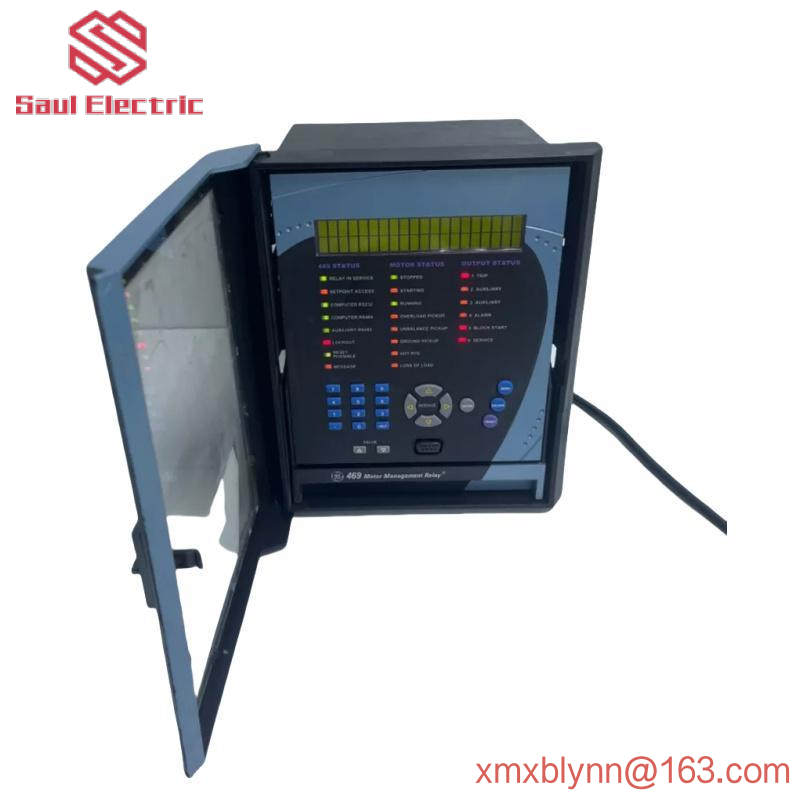 GE SR469-P5-HI-A20 - Motor Management Relay for Industrial Control Systems