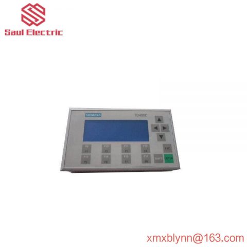 SIEMENS TD400C Text Display 6AV6640-0AA00-0AX0: Professional HMI Solution for Industry