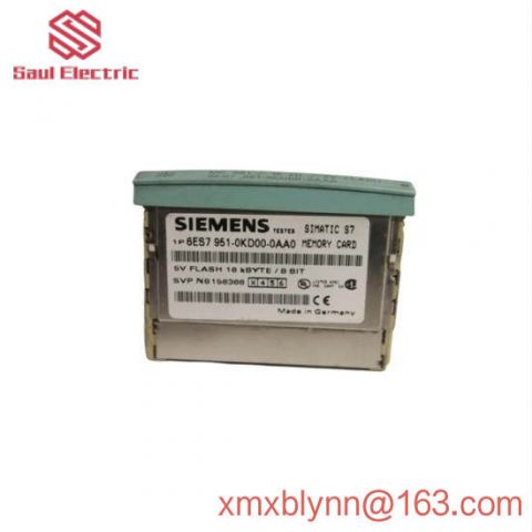 SIEMENS 6ES7951-0KD00-0AA0 Memory Card for Industrial Control Systems