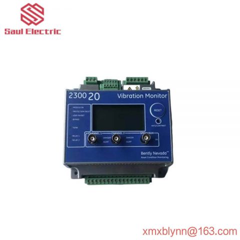 Bently Nevada 2300/20-00 Vibration Monitor - Precision Engineered for Industrial Control