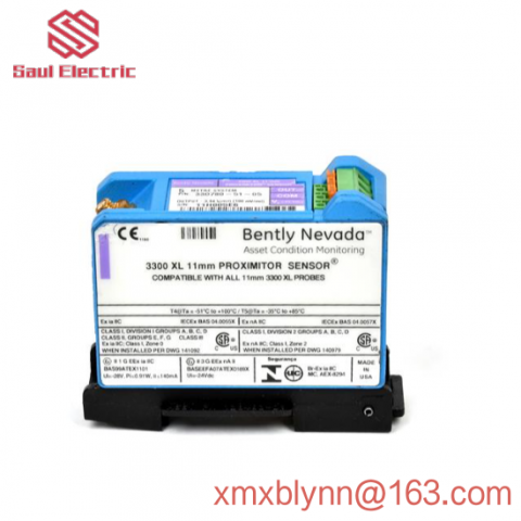 Bently Nevada 330780-X1-CN: Proximity Sensor for Advanced Industrial Control Systems