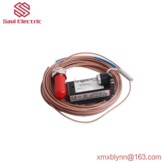 Emerson EPRO PR6426/000-040 CON021 Eddy Current Sensor - Precision Measurement for Industrial Automation