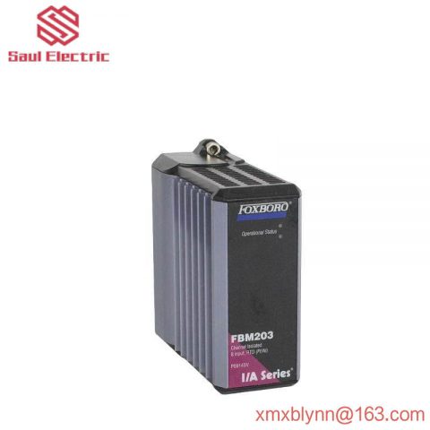 FOXBORO FBM203 I/O Module for Industrial Automation Control Systems