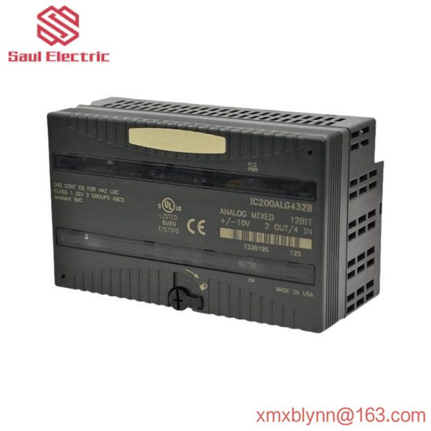 GE BK698A201S12 Control Module for Industrial Automation