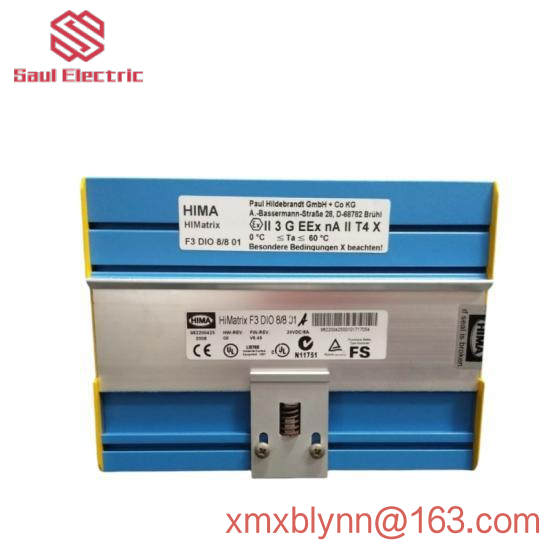 Hima F3 DIO 8/8 01 | Hiamtrix F3 DIO 8/8 01 Control Module