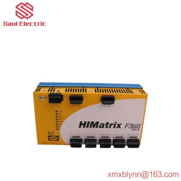 HIMA F3DIO20/802 Digital I/O Module, 24V DC, 8 Channels