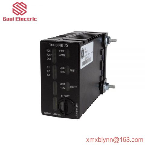 GE IS220PTURH1AD I/O PACK: Advanced Power Generation Control Module