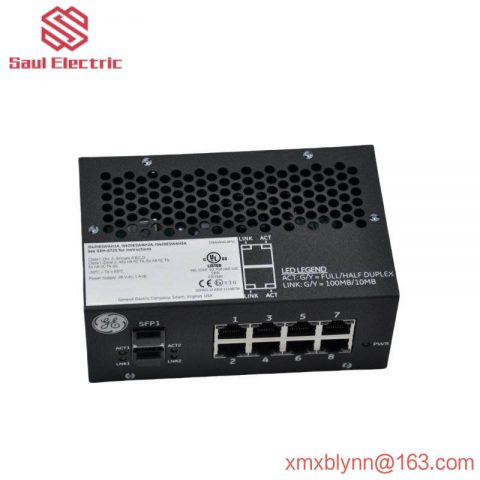 GE IS420ESWAH3A Mark VIe Series IONet Switch - High-Speed Ethernet Networking Solution