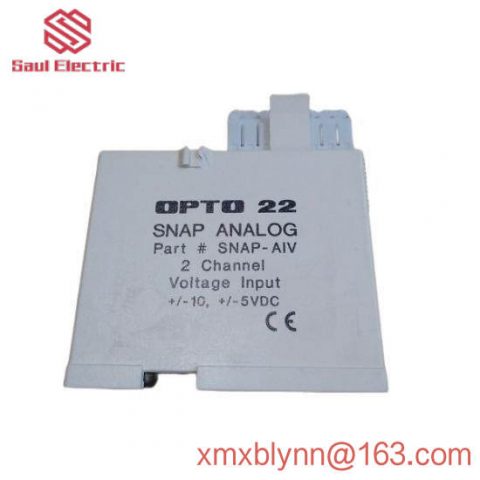 Opto 22 SNAP-AIV 4-Channel Analog Input Module, Precision for Industrial Automation