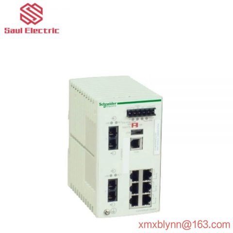 Schneider Electric TCSESM083F2CU0 Switch: 8-Port Industrial Ethernet Solution