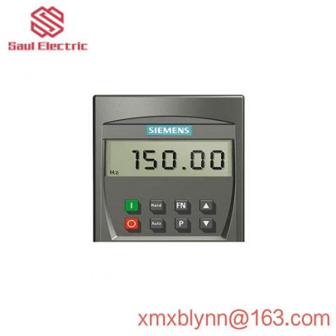 SIEMENS 6SE6400-0BE00-0AA1 Operator Panel: Industrial Control Excellence